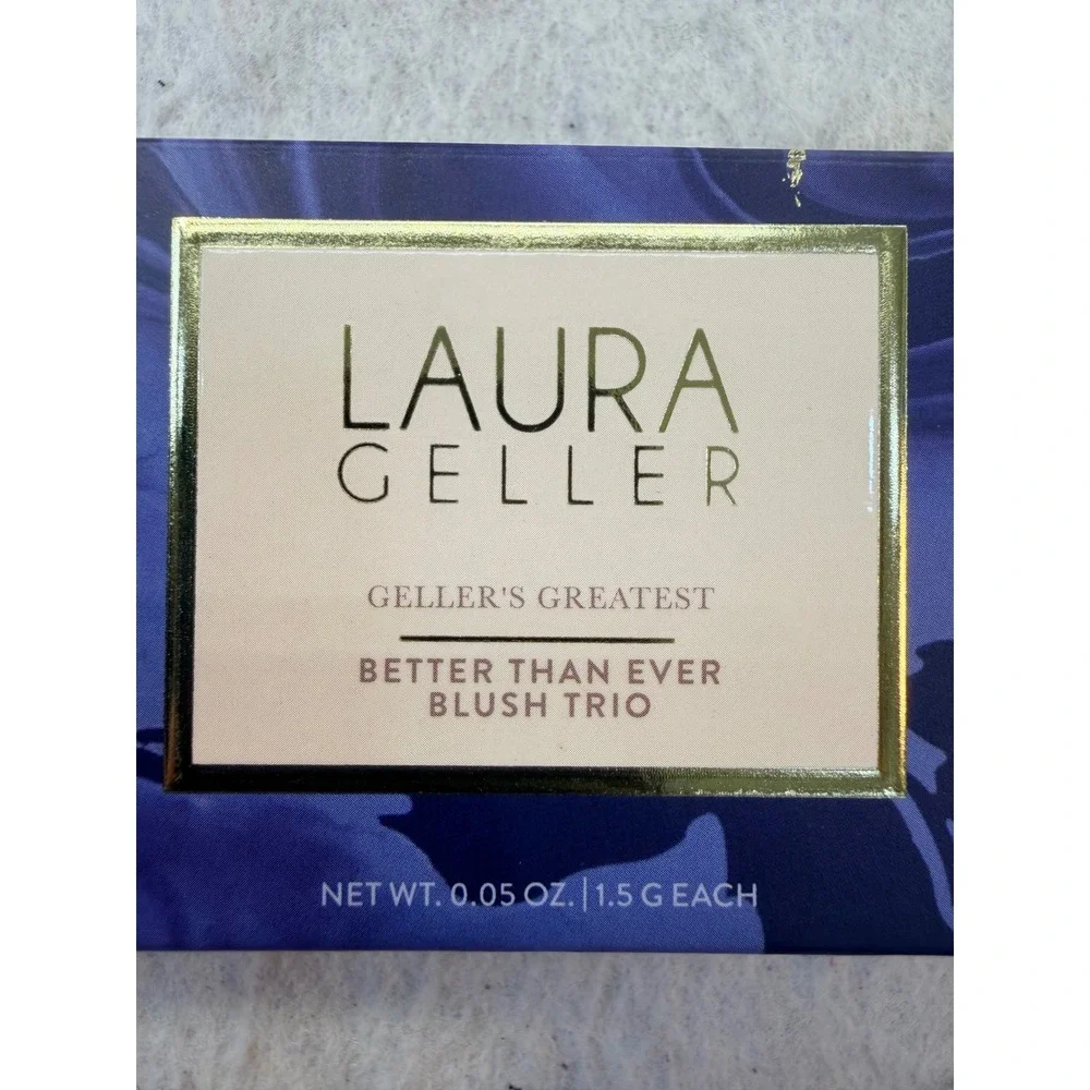 Laura Geller Better Than Ever Blush Trio Gellers Greatest Baked Palette NEW